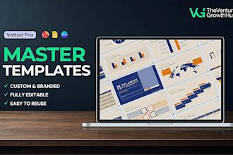create your master template in power point