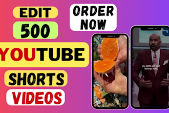 create 500 cash cow youtube short videos, bulk viral finance motivational shorts