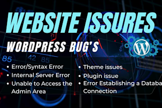 fix responsive issues, wordpress bug fix, critical error, CSS issues