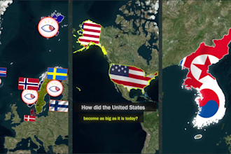 create map animation for youtube tiktok