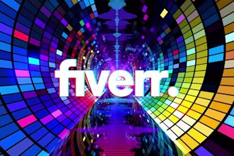create unique dj visuals, vj loops, logo animation