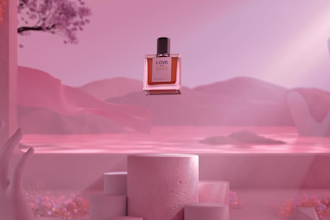 craft 3d cosmetic animation 3d perfume video lipstick body cream skincare video