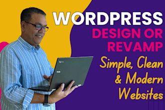 design, redesign, revamp, customize, rebuild wordpress blog site with elementor
