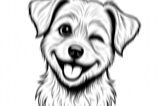 create minimalist pet line art portrait,cat illustration art,pet art,art