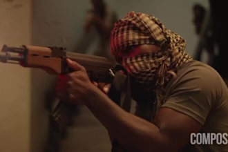 dovfx visual effects, gun shot, fire explosion, in after effects vfx, smoke, cgi