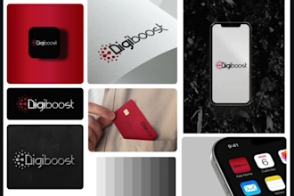 create a custom iconic or wordmark logo for your brand or startup