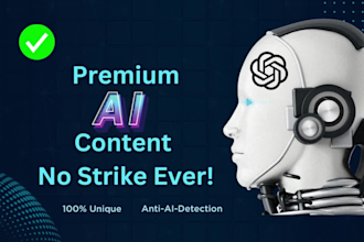 create bulk ai content using chatgpt and edit to remove ai