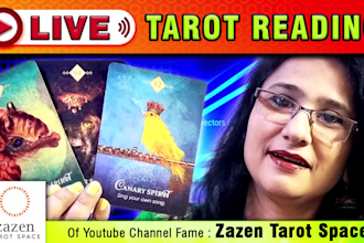 do a live private tarot reading, message me for customisation