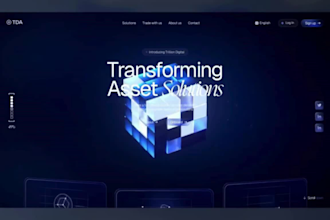 develop 3d interactive website animated webflow website with gsap three js webgl