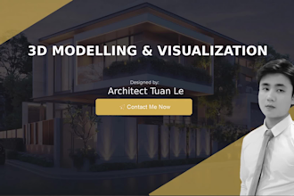 design modern homes with custom 3d rendering