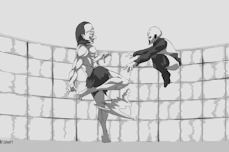 do classical hand drawn animation film movie music video