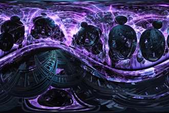 do 3d abstract animation vdj motion reactive music effect animation live vj loop