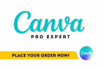 be your canva pro expert, design amazing editable templates