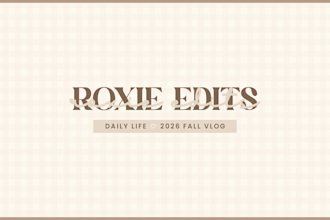 edit your video in a cute aesthetic minimalistic style