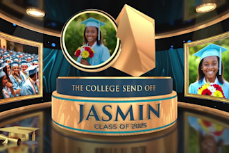 do a birthday photo slideshow video, anniversary,  memorial, graduation, retire