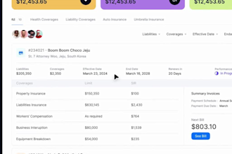 build a custom car insurance app, health insurance app, or life insurance app