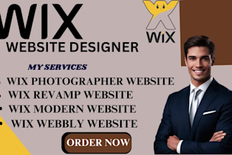 create, redesign elegant wedding, church, photography wix websites that convert