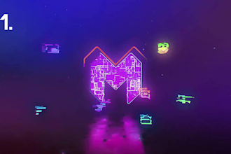 do best glitch intro and logo animation up to 25 style