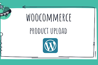 do woocommerce product upload and product listing