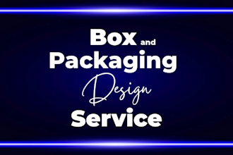 design custom box and packaging design