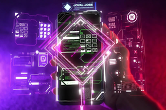 create futuristic style hologram effects for your videos
