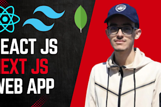 create a full stack web app with next js
