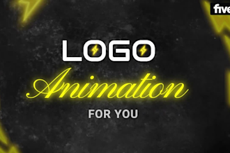 do custom unique intro outro logo animation video