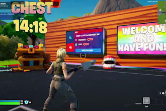 build 1v1 fortnite map tycoon map, pit map, red vs blue, uefn map, unreal engine