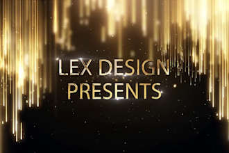 do an luxury fashion event promo intro awards video
