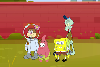 create custom 2d cartoon animation video