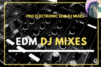 make dj mix and mixtapes for you
