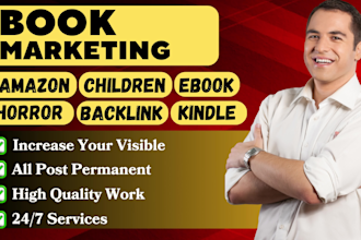 do organic book marketing to increase visibility and reach