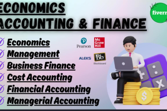 assist in accounting and finance, economics, bookkeeping
