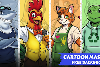 design unique cartoon mascot logo or character for branding