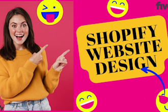 build complete shopify dropshipping store or shopify website