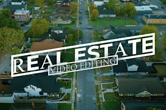 edit cinematic real estate videos