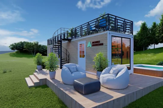 design shipping container home, cafe, restaurants, hotel