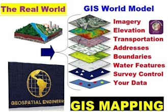 do gis mapping, land maps, google earth analysis, remote sensing, arcgis models