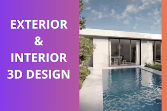 do interior and exterior rendering