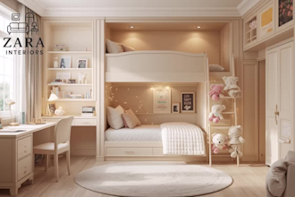 do expert modern design for kids and nursery room with environmental psychology