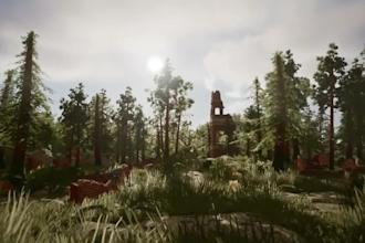 create 3d game environment, 3d unity model scene, 3d level design, game map