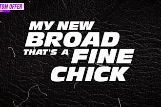 create animated lyric music video for your song
