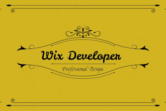 build booking ecommerce, consultant wix website desgin
