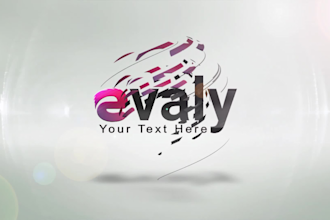 create a best custom logo animation and youtube intro video