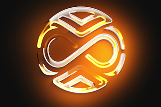 create a custom logo animation reveal after effects 2d 3d for intro