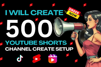 create 500 youtube shorts video motivational instagram reels viral