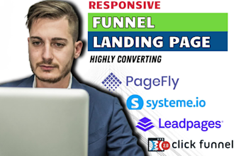 create high ROI funnels and landing pages