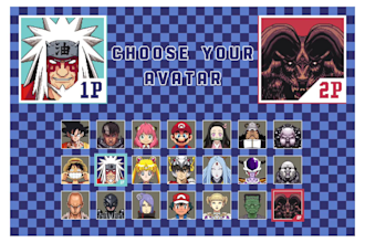 create a profile avatar in pixel art