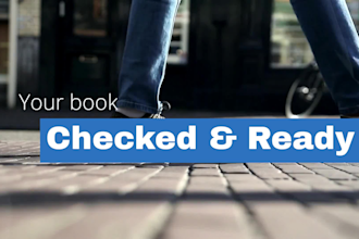 proofread and line edit your book