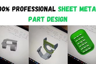 design sheet metal parts for manufacturing